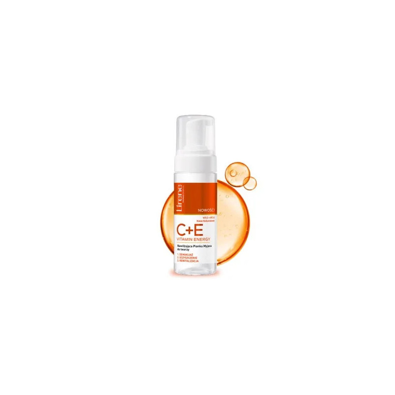 LIRENE C+E VITAMIN ENERGY MOUSSE NETTOYANTE 150ML